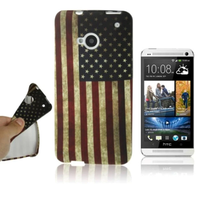 Étui pour Téléphone Portable Backcover TPU Housse Coque HTC Un M7 Top