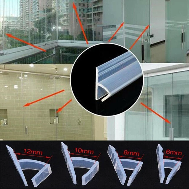 Bande d'étanchéité de porte de salle de bain efficace et facile à installer