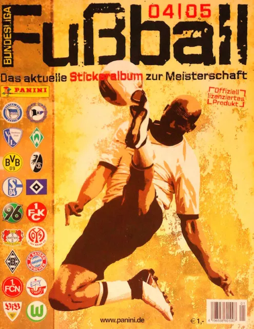 Zu Wählen To Choose Your Sticker Panini Fussball German Bundesliga 2004  2005 #1