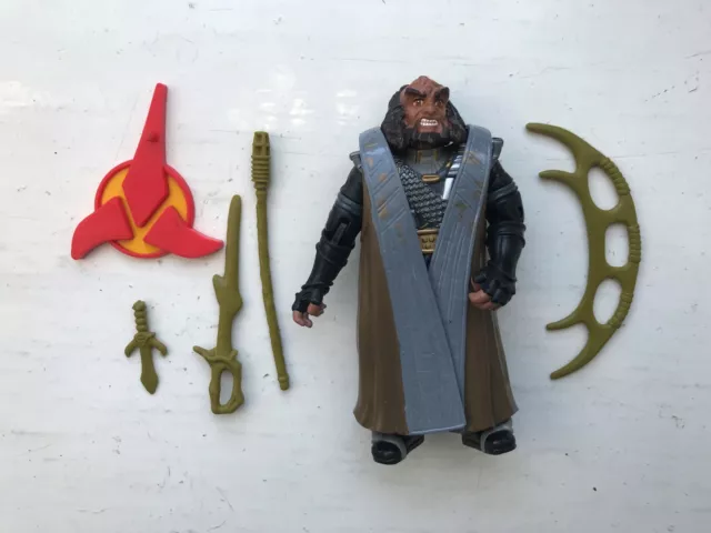 Playmates Star Trek Gowron Action Figure Rituale Klingon La Prossima Generazione