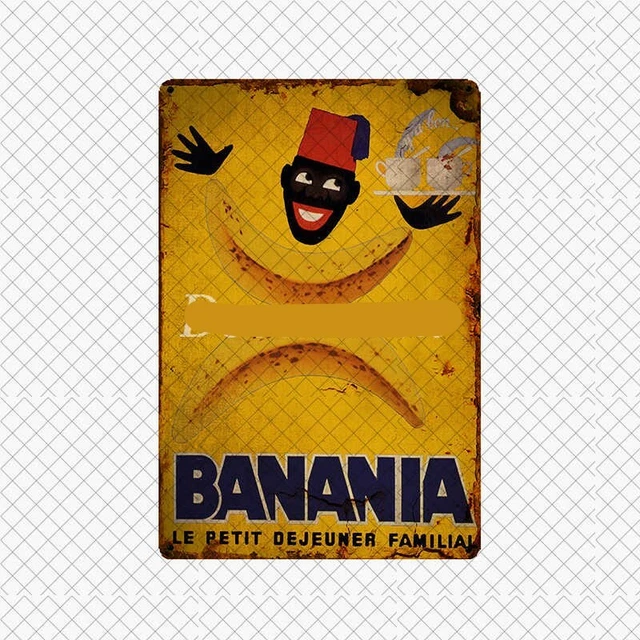 Plaque Publicitaire Banania | Planète Vintage