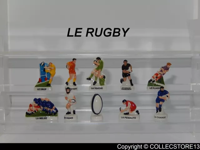 Serie Complete De Feves  Le Rugby