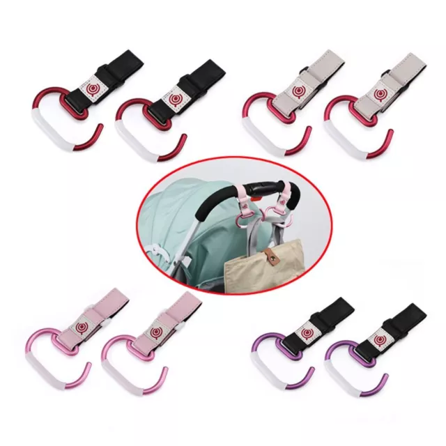 Alloy Pushchair Pram Stroller Accessories Stroller Hooks Hanging Hook Pram Hook