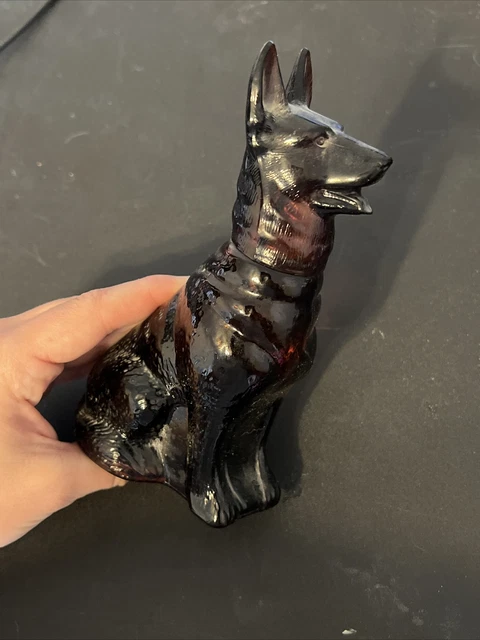 Avon Noble Prince German Shepherd Perfume Bottle Nearly Full Vintage 1970's Avon Noble Prince German Shepherd Perfume Bottle Nearly Full Vintage 1970's