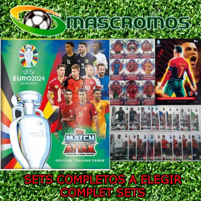 Match Attax UEFA Euro 2024 Update – Équipe De Géorgie, 9 Cartes De Base, Topps