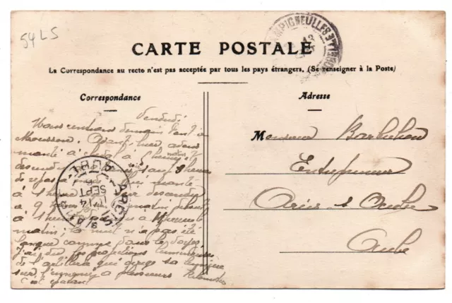 CPA 54 - CHAMPIGNEULLES (Meurthe et Moselle) - Rue de Nancy (animée) 2
