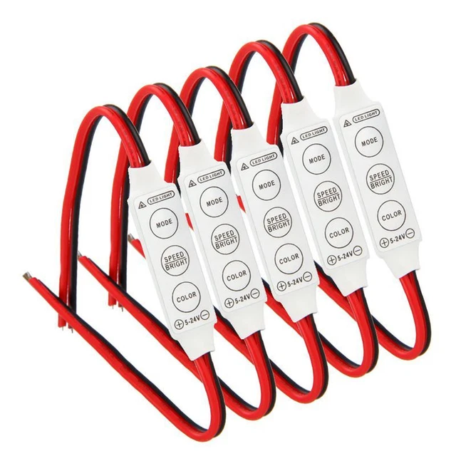 Interruttore di controllo luce LED multimodale 5V-24V RC cingolato auto Interruttore di controllo luce LED multimodale 5V-24V RC cingolato auto