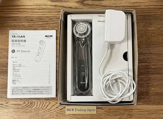 YA-MAN HRF-1 PLATINUM White Facial Beauty Device Tested Anti-Aging