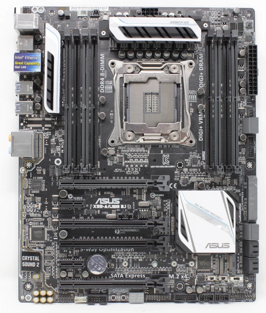 Scheda Madre X99 ATX Per LGA 2011-3 – DDR4, NVMe M.2, Supporta E5 V3/V4 E I7-58xx/68xx
