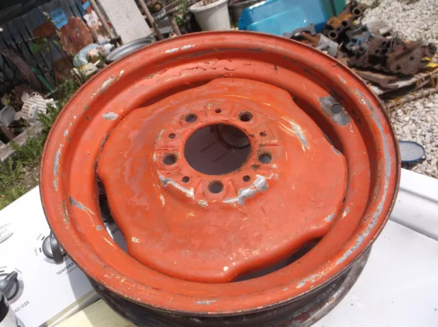 VINTAGE  ALLIS CHALMERS  WC WED WD45  TRACTOR-5 BOLT  FRONT WHEEL -4 x 16"- 1940