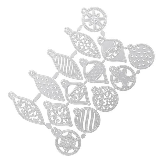 14pcs Weihnachten Vorlage Schablone Malerei Vorlage Handwerk Zeichnung Vorlage 3