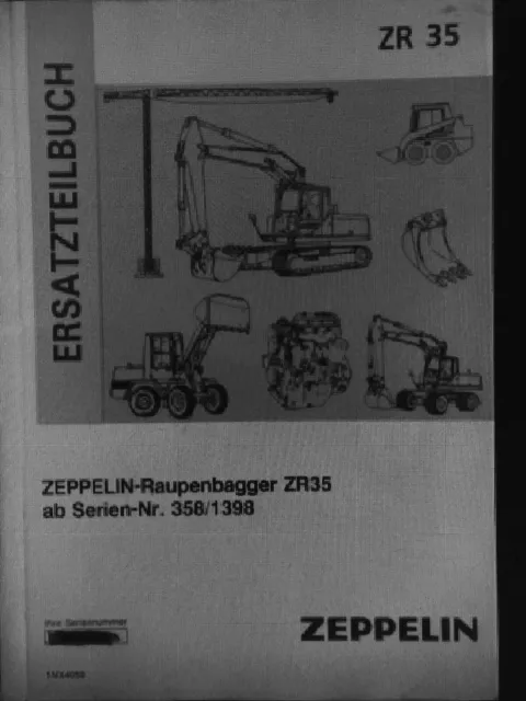 Ersatzteilliste Parts List  Zeppelin ZR35