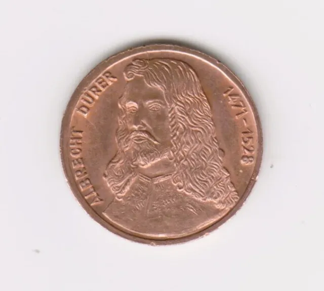 Dürer Kupferpfennig - 1471 - 1528 - Nürnberg - Medaille - Münze (2)