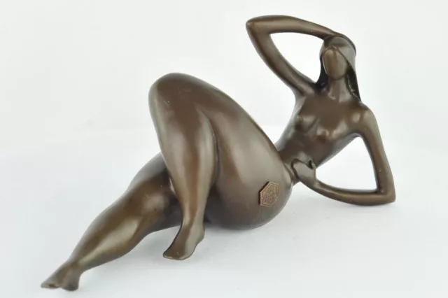 Bronze Art Deco Style Art Nouveau Style Pin-up Sexy Dancer Sculpture Statue