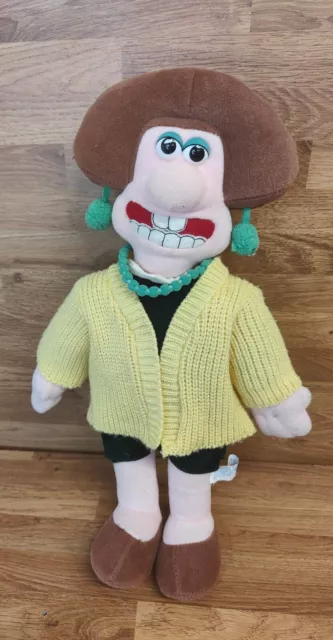 Wendoline wallace and gromit 1989 plush Vintage Collectible Soft Toy