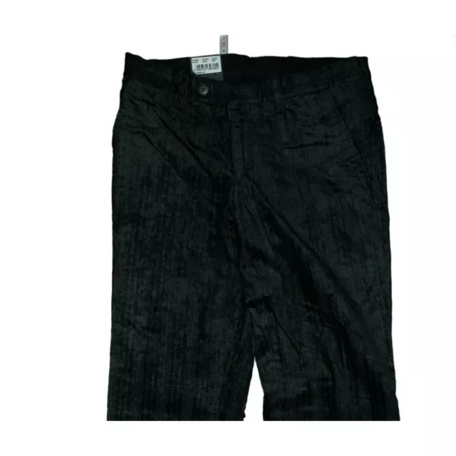 ALBERTO Stan Jeans Homme Velours Pantalon Stretch Taille 90 31/34 W31 L34 Noir 2