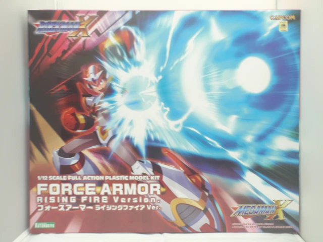 READY Kotobukiya Mega Man Rockman X 4th Armor Rising Fire Ver. Model Kit