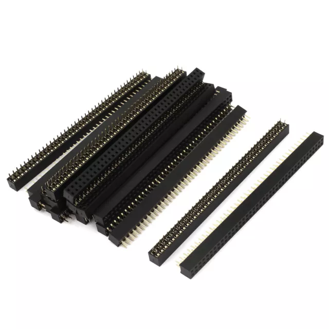 20pcs Double Row 40 Pin 2mm Pitch Female PCB Header Connector