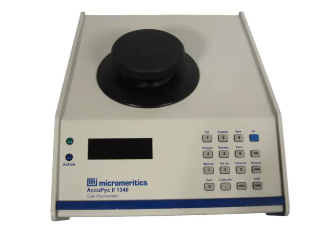 Micromeritics AccuPyc II 1340 Gas Pycnometer