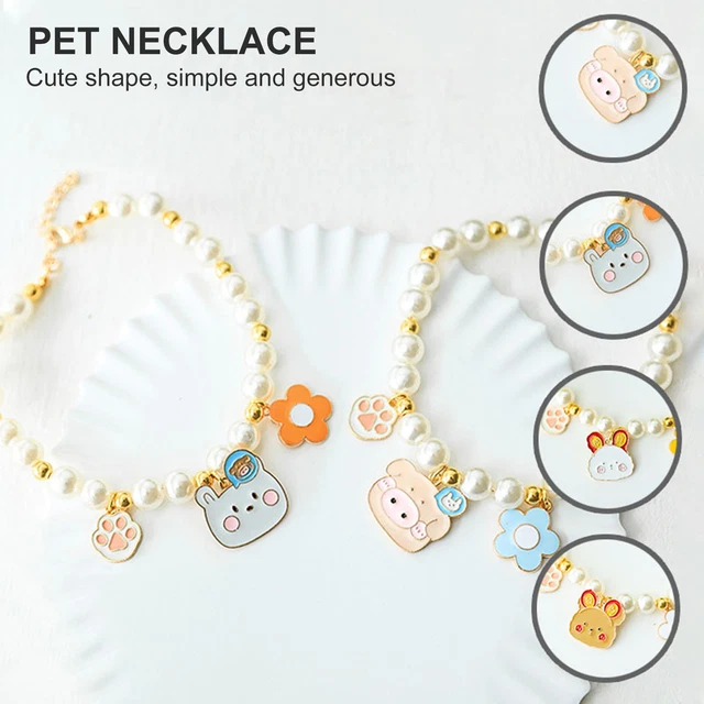 Cat Collar Allergy Free Bright Puppy All-match Necklace Pet Photography Prop