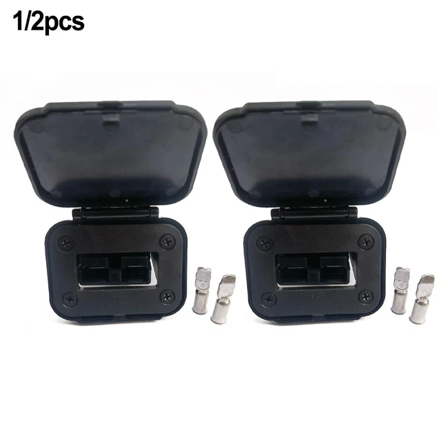 High Quality Plug Panel Connector Bracket 50A Black Plastic Plug Connector