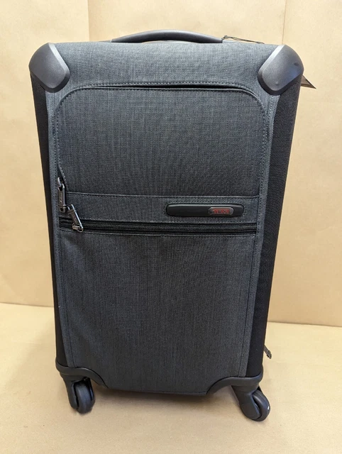 TUMI GEN 4.2 4 Wheel Carry On Nylon Luggage Black INTERNATIONAL EXPANDABLE