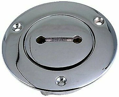 PERKO Tubo Strato Riempire Piastra 2 IN W/o Ring Cromato Bronzo 0528C0999A