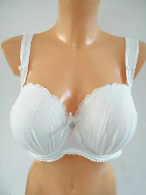 BNWT 30D POUR Moi Devotion Ivory Pretty Lacy Underwired Moulded Cup Bra  £18.49 - PicClick UK