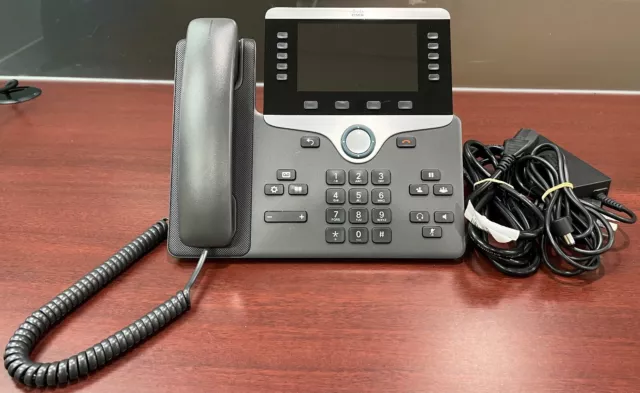 CISCO CP-8861 Business IP Phone with power supply