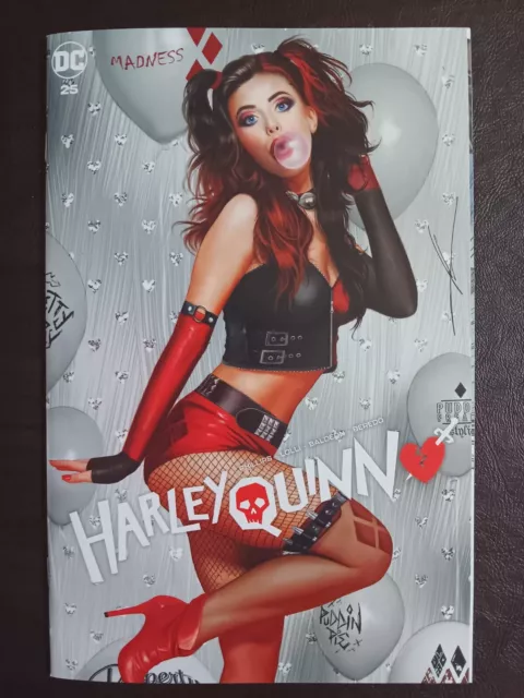 Harley Quinn #25 Comic Book DC CARLA COHEN 616 EXCLUSIVE Variant NM+