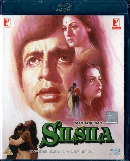 SILSILA - BOLLYWOOD BLU-RAY - Amitabh Bachchan, Shashi Kapoor, Rekha ...