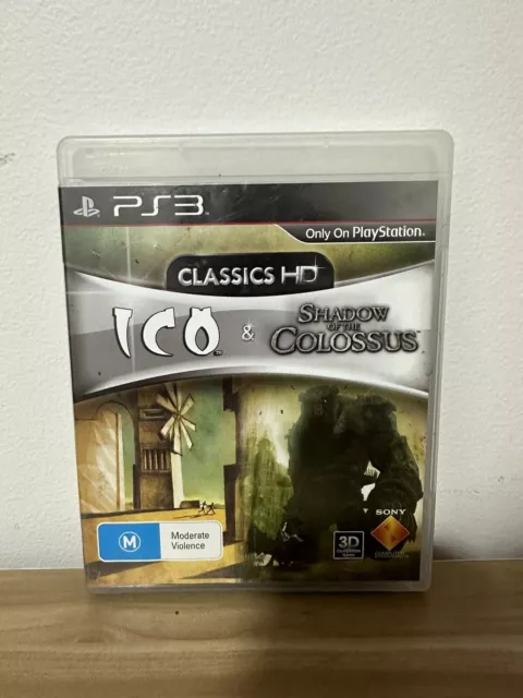 PS3 ICO Wander & Shadow of The Colossus Limited Box w/ Spine Soft Unopened  Japan