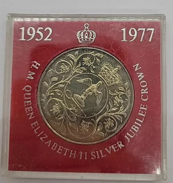 1977 Queen Elizabeth II Silver Jubilee Crown coin