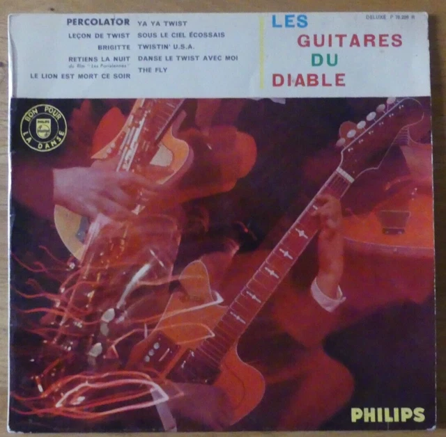 LES GUITARES DU Diable Percolator Vinyl 25cm Philips P 76.226 R