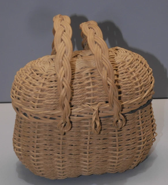 Panier miniature en osier pour poupées et décorations