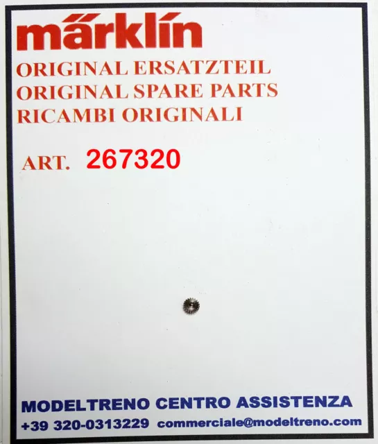 Marklin 26732 267320 Ingranaggio - Zwischenradsatz  Spur Z