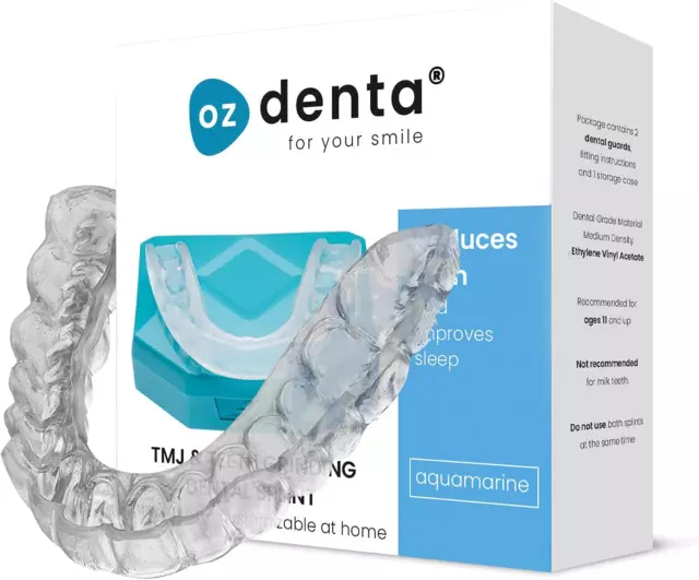 2 X Bite Dentale Notturno Automodellante anti Bruxismo Byte Apparecchio Digrigna