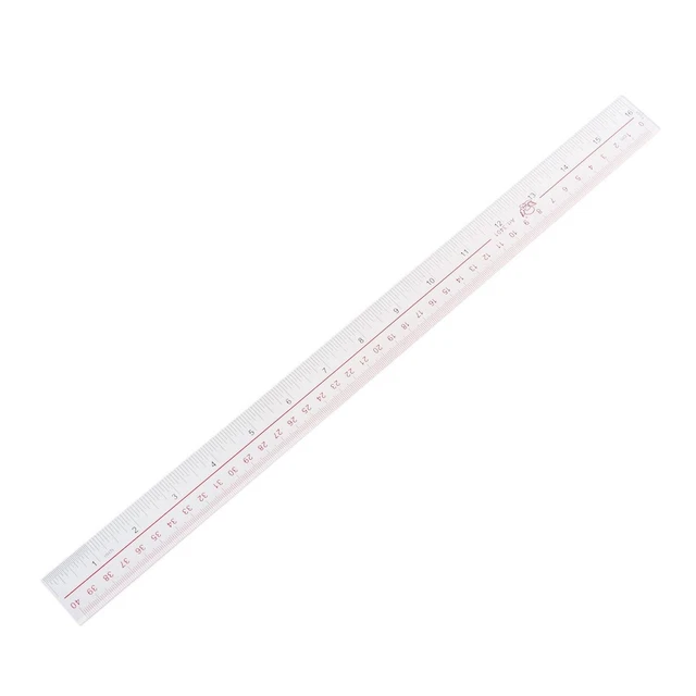 40CM 16 INCHES Length Measure Clear Plastic Straight Ruler I2Z87129 $14 ...