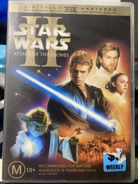 Star Wars - Episode II - Attack Of The Clones  (DVD, 2001)