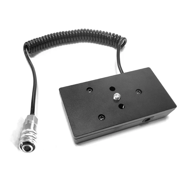 NPF Batterie Chargeur Plaque De Base Intégré Câble Enroulé Pour BMPCC 4K