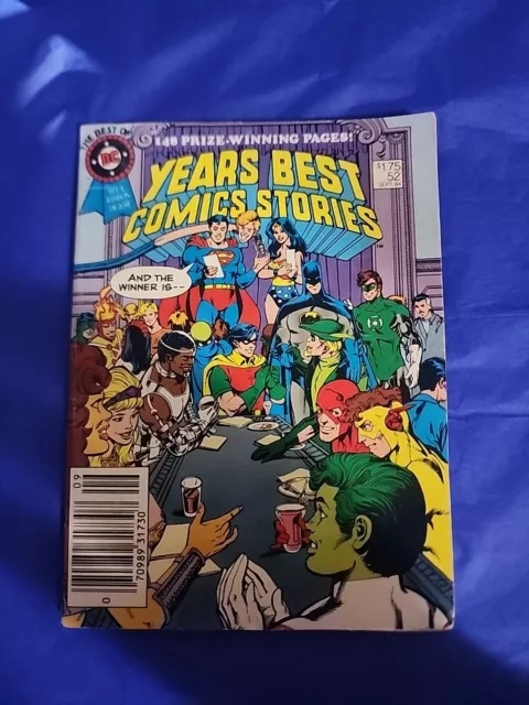 Best Of Dc Blue Ribbon Digest #61 Year's Best Comics Stories, Copper, Vf 1985
