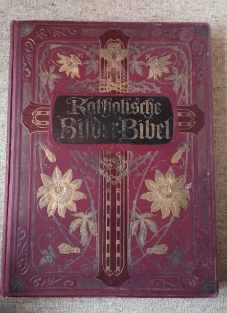 Katholische Bilderbibel - Franz Albert - Verlag W. Herlett Berlin