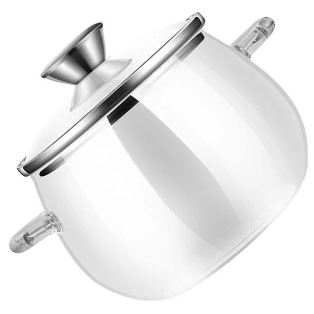 Bottiglia Olio In Vetro Borosilicato Doumneou 900 Ml - Con Manico, Trasparente, Per Salsa E Aceto - 3