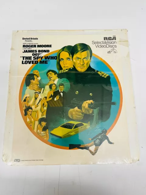 NEW SEALED CED VideoDisc 007 The Spy Who Loved Me Roger Moore James Bond