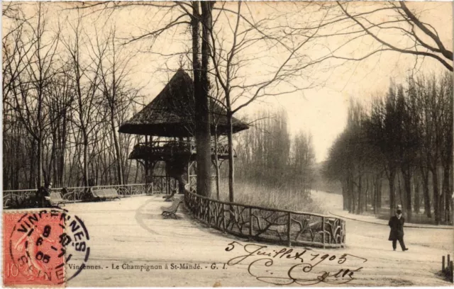 CPA AK Vincennes Le Champignon de St.MAnde FRANCE (1283228)
