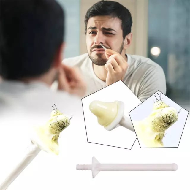 60X MULTI-PROPOSE NOSE Wax Stick Hair-Removal Nose Cleanin 7W3Q Applicators  Q3T3 $13.42 - PicClick AU