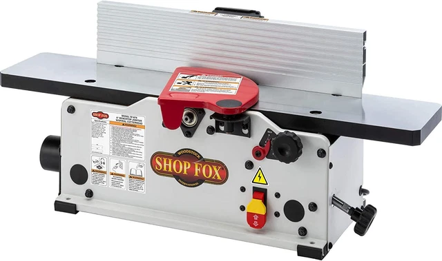 Shop Fox W1876 6" Benchtop Jointer with Spiral-Style Cutterhead