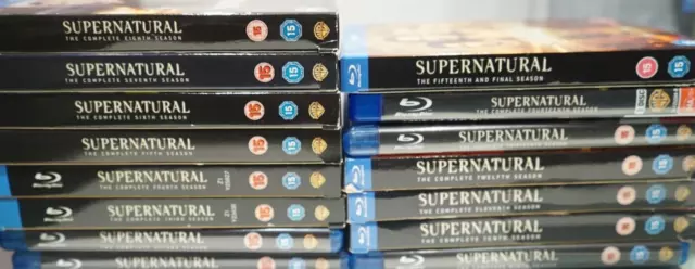 Supernatural / Blu Ray / The Complete Collection / Series 1-15