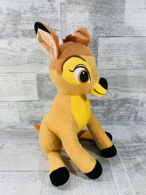 Disney Classics Bambi Plush Stuffed Animal 12” Tall Super Clean Big Eyes