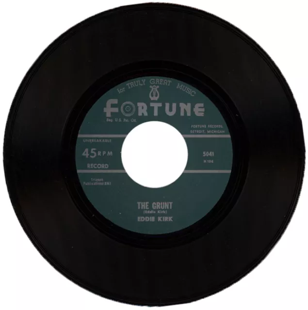 EDDIE KIRK  "THE GRUNT c/w EVERY HOUR, EVERY MINUTE"  FUNKY 1968 R&B MOVER
